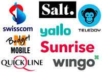 eSIM bei den Schweizer Handy-Abo-Anbieter: die Übersicht